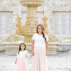 Salon De Bebe Kids Tulle Maxi Skirt