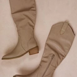 Let's See Style Charlee Knee High Boots Shoes