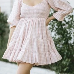 Mable Clothing Nadia Tiered Mini Dress