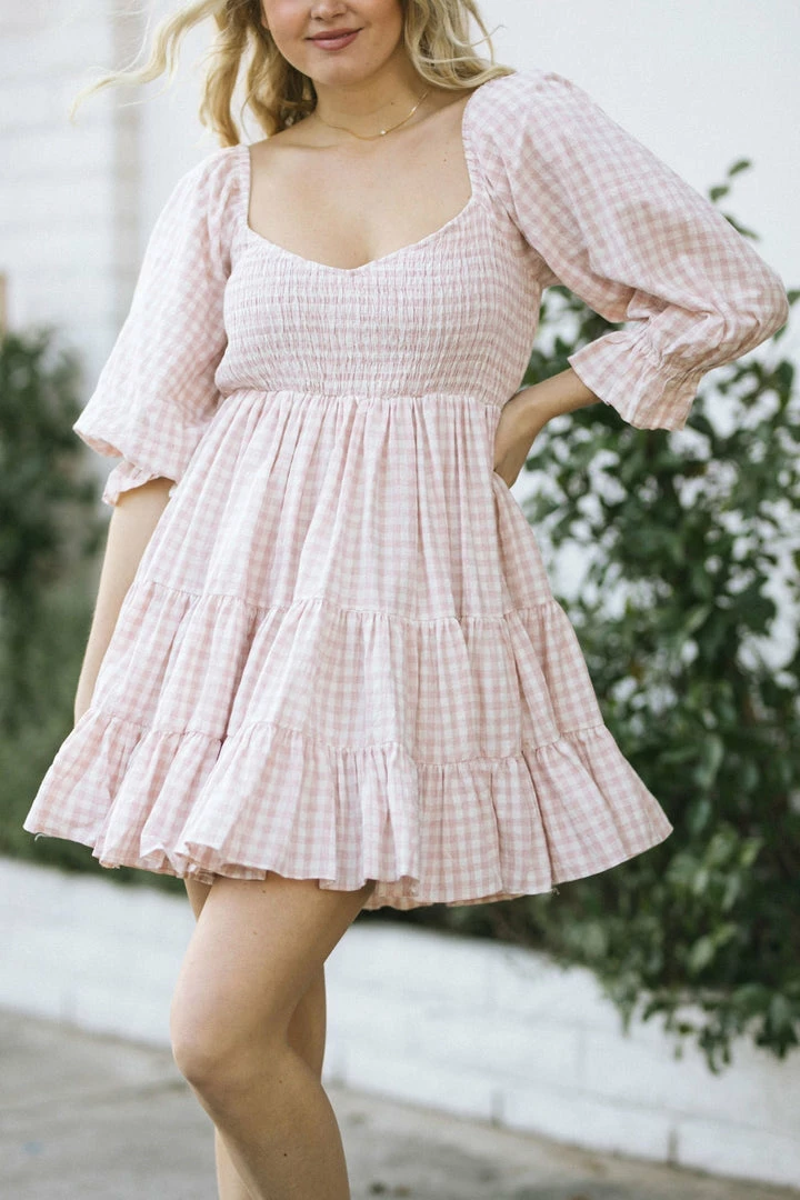 Mable Clothing Nadia Tiered Mini Dress