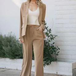 Aaron & Amber Agnes Double Breasted Blazer Work Essentials