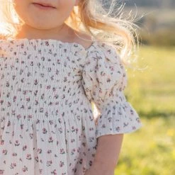 & Merci Mini Adalyn Smocked Dress Kids