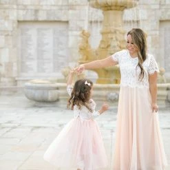 Salon De Bebe Kids Tulle Maxi Skirt