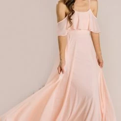 INA Adele Ruffle Maxi Dress Bridal