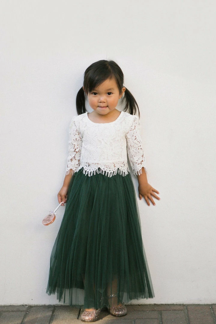 Lucy Paris Mini Vienna Pleated Tulle Skirt