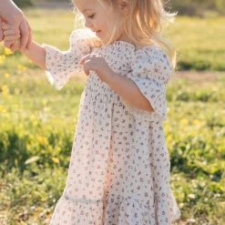 & Merci Mini Adalyn Smocked Dress Kids