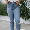 KanCan Clothing Adina Slim Straight Jean