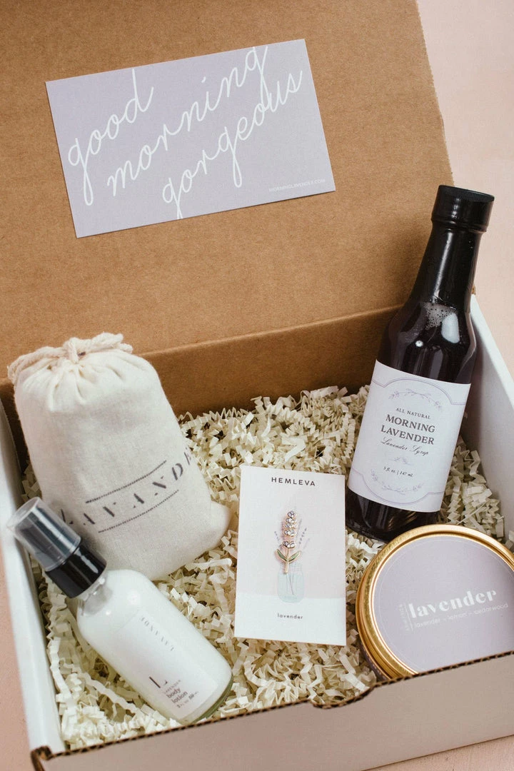 Morning Lavender Lavender Lover Curated Gift Box