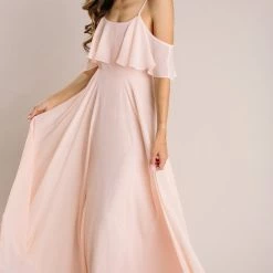 INA Adele Ruffle Maxi Dress Bridal