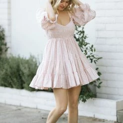 Mable Clothing Nadia Tiered Mini Dress
