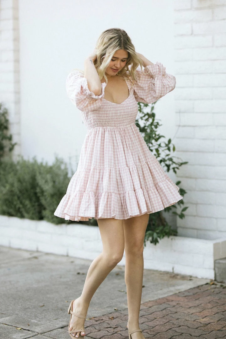 Mable Clothing Nadia Tiered Mini Dress