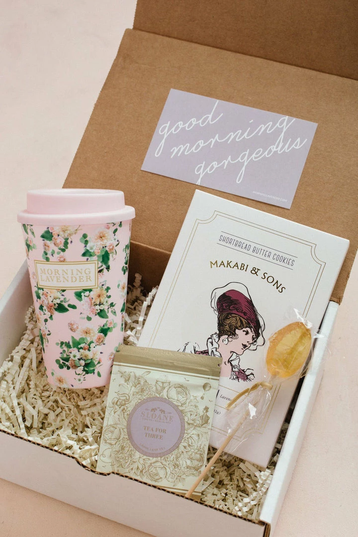 Morning Lavender Curated Boxes Lavender Tea Kit