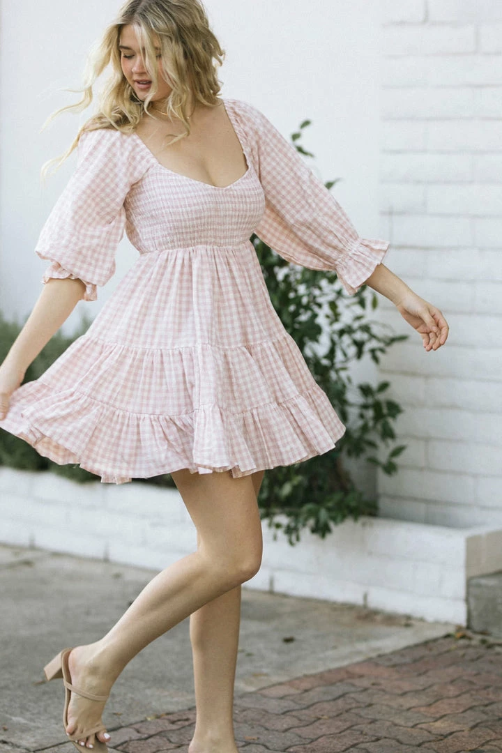 Mable Clothing Nadia Tiered Mini Dress