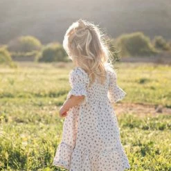 & Merci Mini Adalyn Smocked Dress Kids