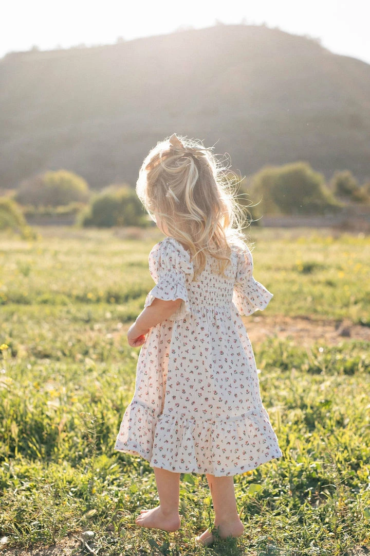 & Merci Mini Adalyn Smocked Dress Kids