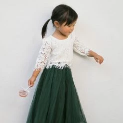 Lucy Paris Mini Vienna Pleated Tulle Skirt