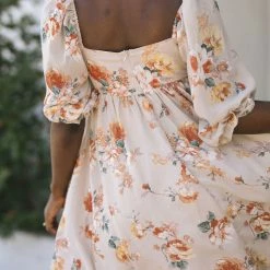 Sweet Lemon Marilyn Babydoll Mini Dress