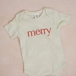 Gladfolk Merry Organic Baby Onesie