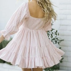 Mable Clothing Nadia Tiered Mini Dress