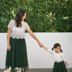 Lucy Paris Mini Vienna Pleated Tulle Skirt