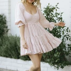 Mable Clothing Nadia Tiered Mini Dress