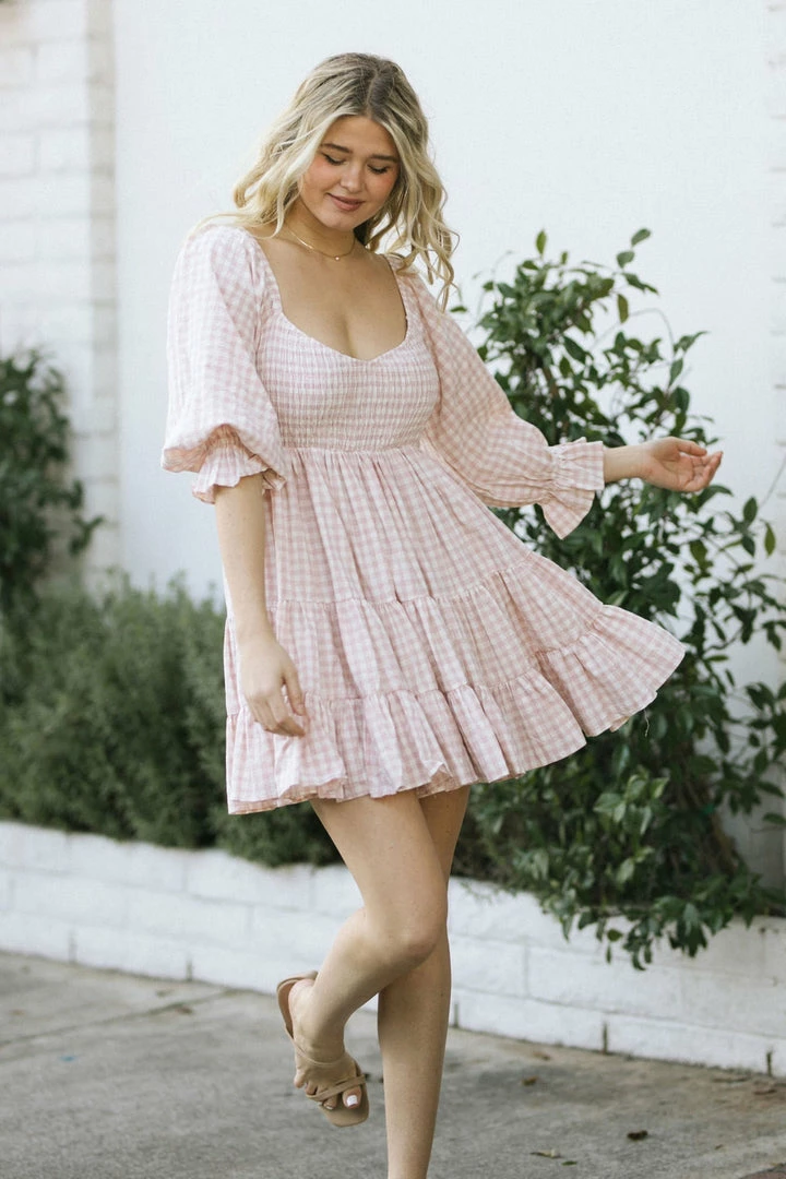 Mable Clothing Nadia Tiered Mini Dress