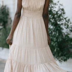 Wishlist Rita Textured Midi Dress Maternity Friendly