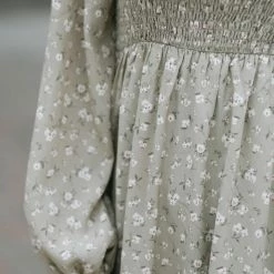 Blu Pepper Aja Smocked Midi Dress