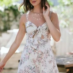 Illa Illa Clothing Abby Tie Front Romper