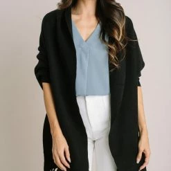 Re:Named Clothing Betsy Fringe Shawl Cardigan