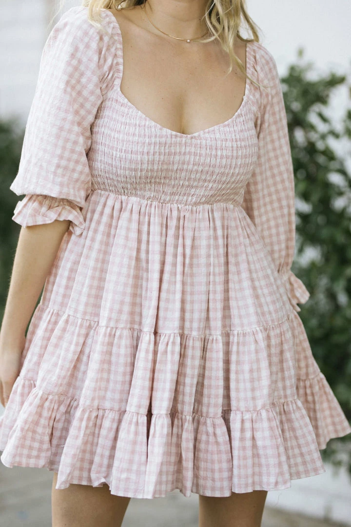 Mable Clothing Nadia Tiered Mini Dress