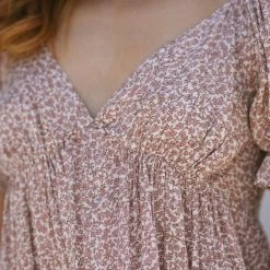 Newbury Kustom Leah V-Neck Mini Dress Clothing