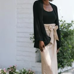 Lush Micah Open Front Blazer