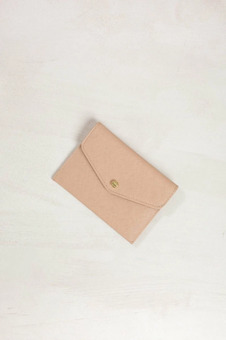 MMS Accessories Lindy Taupe Envelope Wallet