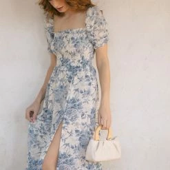 Fame Jules Wooden Handle Cloud Handbag Accessories