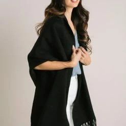 Re:Named Clothing Betsy Fringe Shawl Cardigan