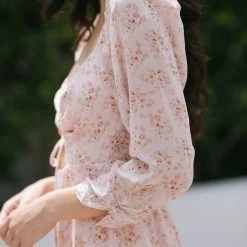 Lush Brianne Cut-Out Midi Dress