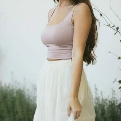 Final Touch Basics Kristen Sleeveless Crop Top