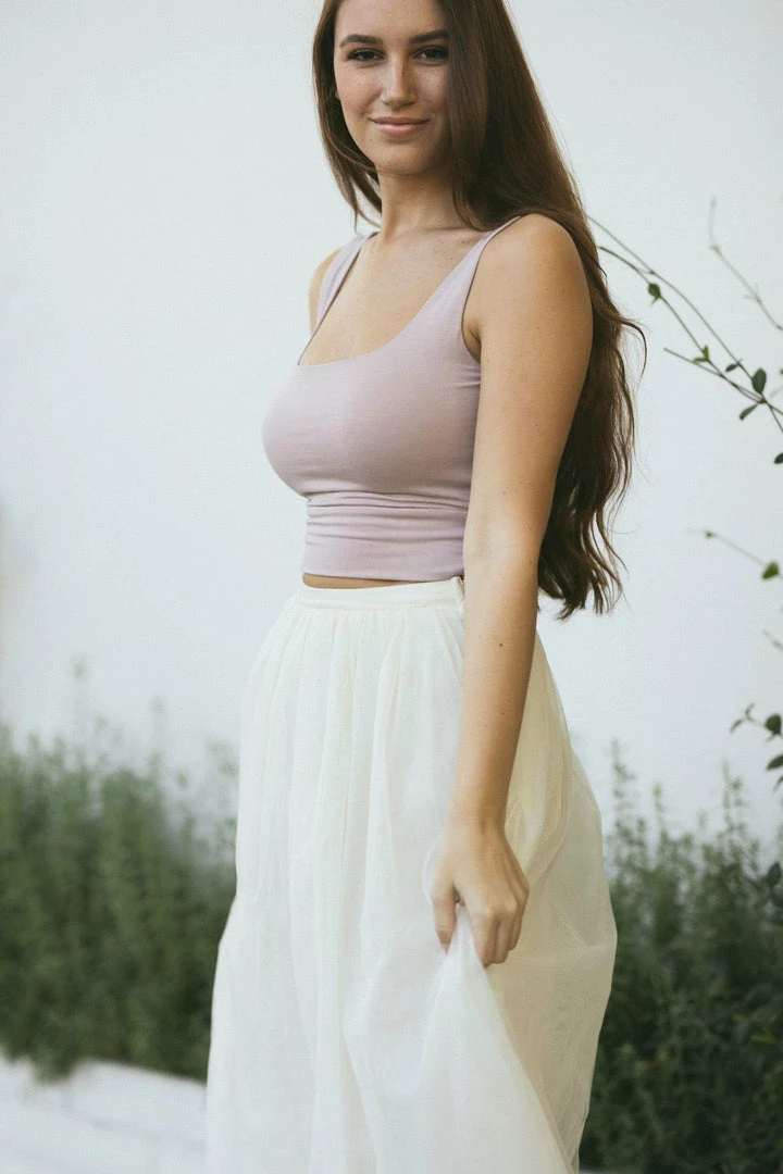 Final Touch Basics Kristen Sleeveless Crop Top