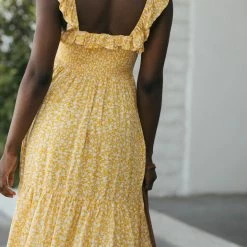 In Loom Sawyer Smocked Ruffled Dress