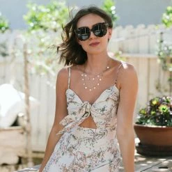 Illa Illa Clothing Abby Tie Front Romper