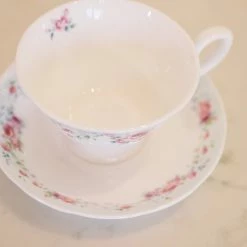 Coastline Imports Claudia Rose Cups And Saucers Kitchen