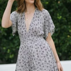 Final Touch Aurora V-Neck Romper Clothing