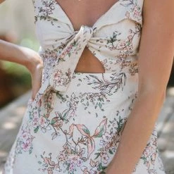 Illa Illa Clothing Abby Tie Front Romper