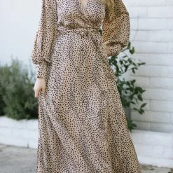 Aakaa Annika Maxi Wrap Dress