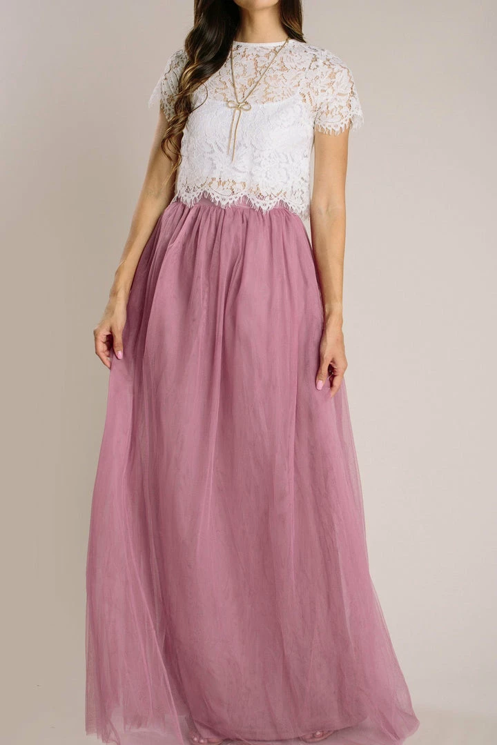 Maniju Bridal Anabelle Tulle Maxi Skirt