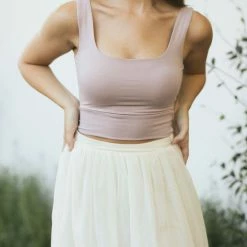 Final Touch Basics Kristen Sleeveless Crop Top