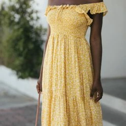 In Loom Sawyer Smocked Ruffled Dress