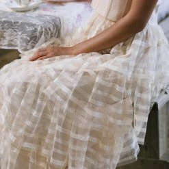 Calista Alexia Tiered Midi Skirt Maternity Friendly