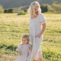 & Merci Mini Adalyn Smocked Dress Kids